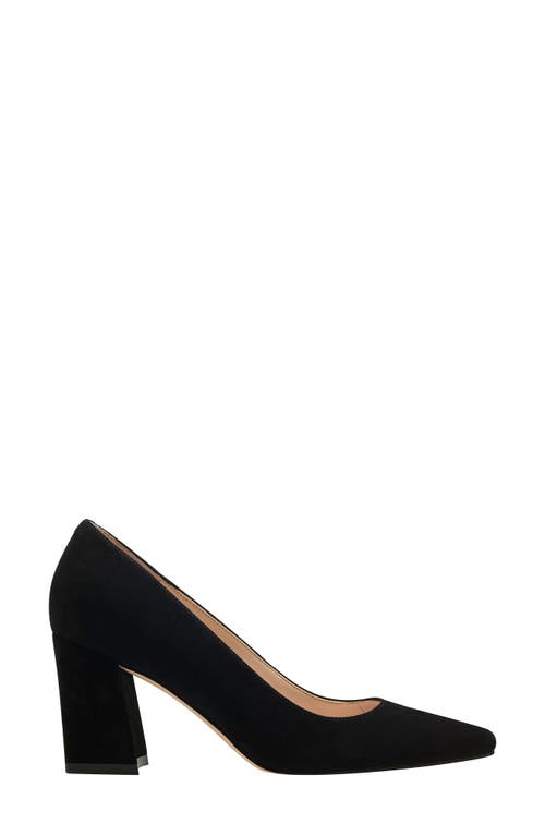Marc Fisher Ltd Varla Block Heel Pump In Blk02