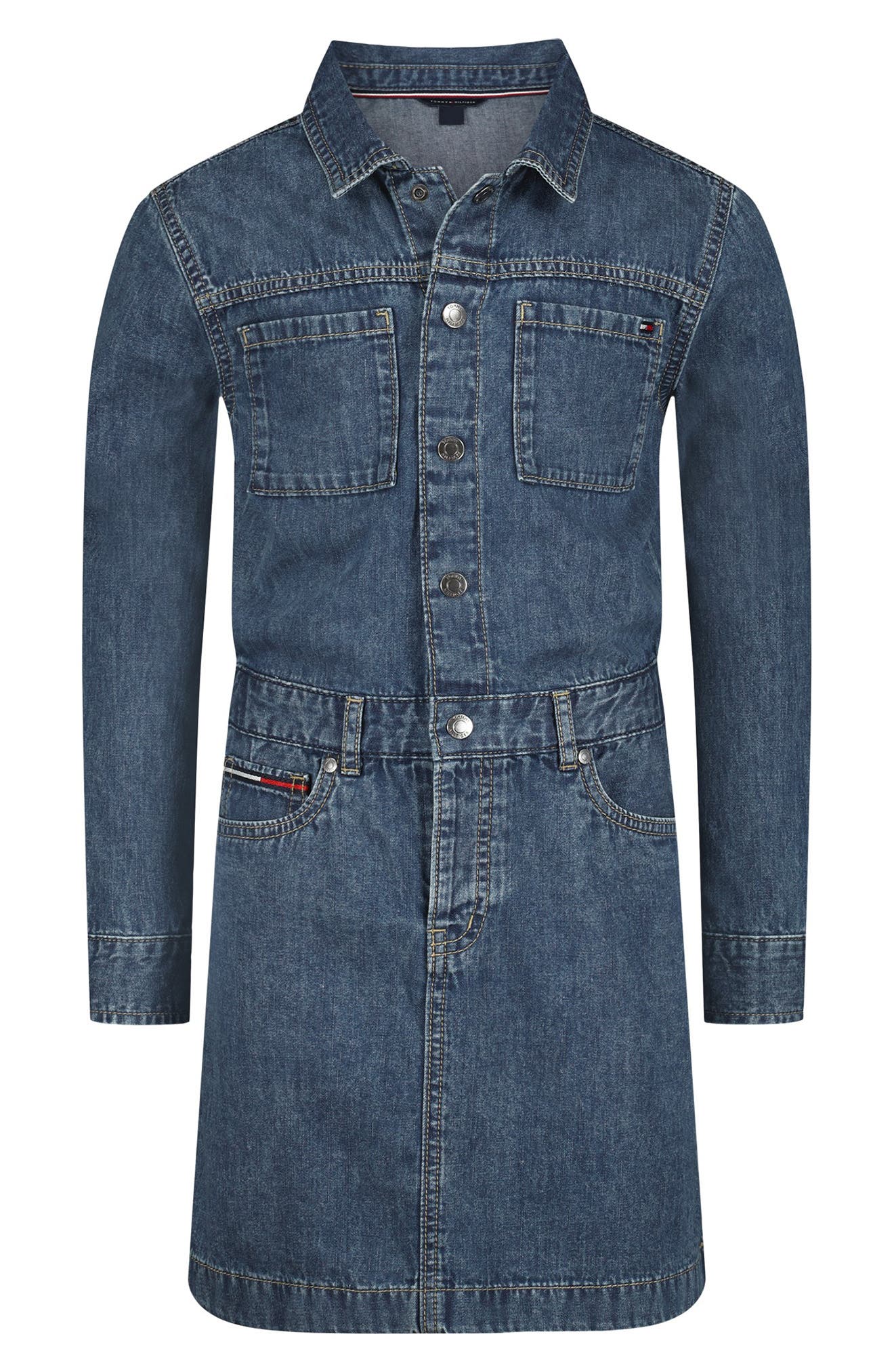 Tommy Hilfiger Kids' Denim Shirtdress
