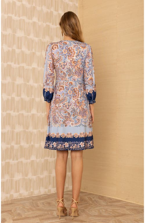 Hale Bob Jessie Jersey Midi Dress In Blue