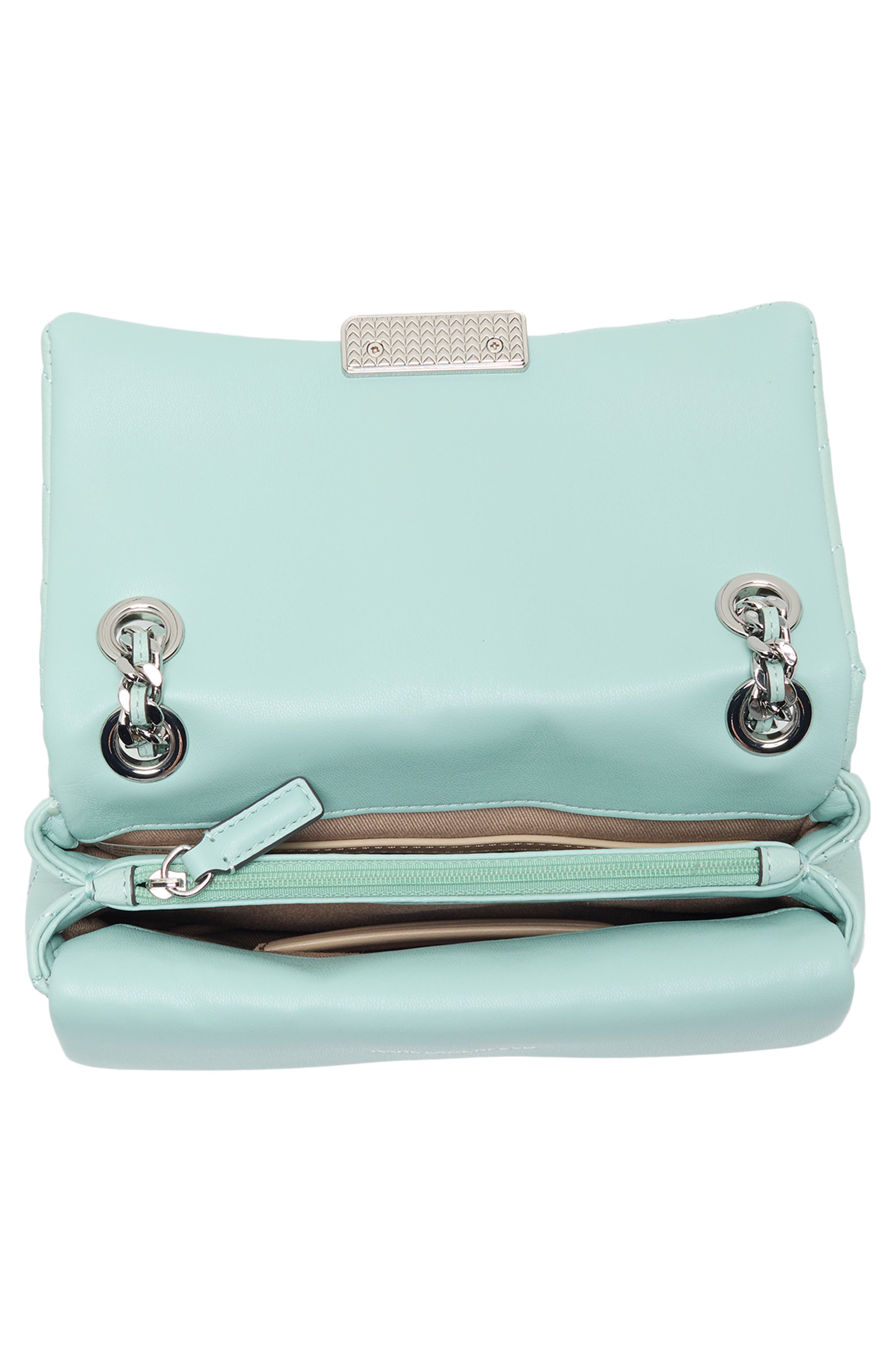 Lafayette Quilted Leather Crossbody Bag, Alternate, color, FRESH MINT