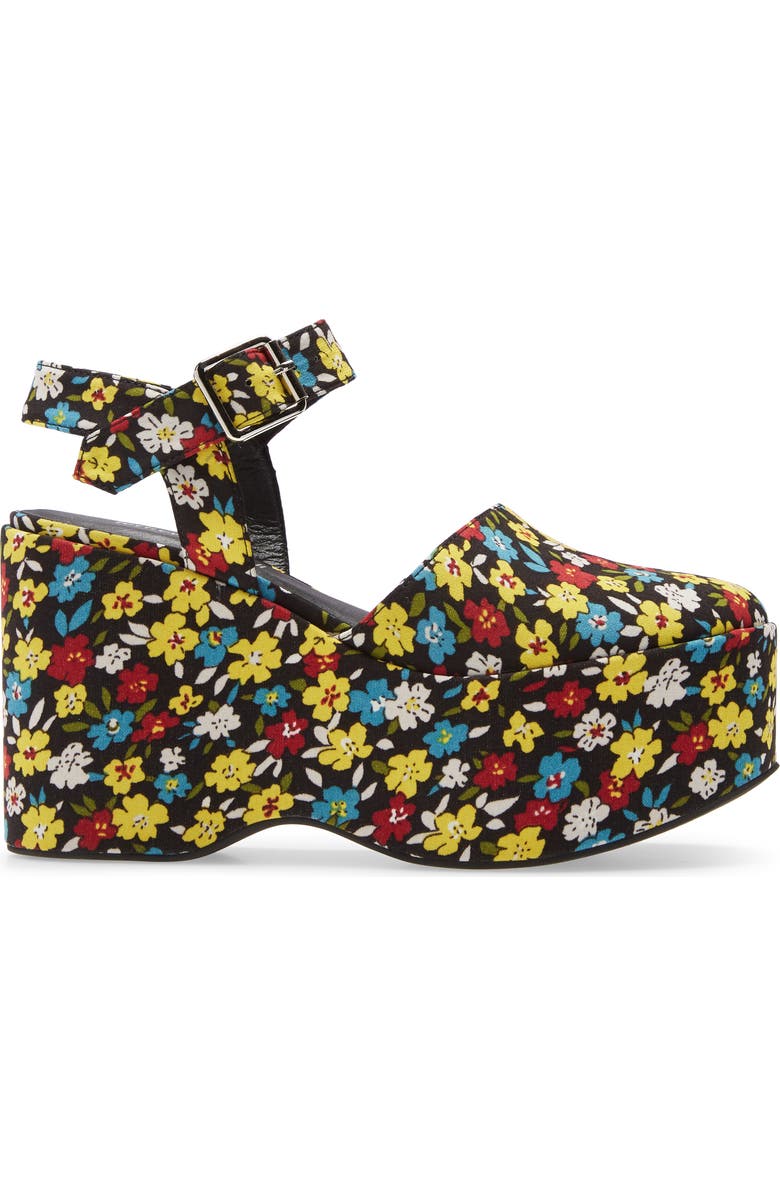 Jeffrey Campbell Bohemian Platform Wedge Sandal, Alternate, color,