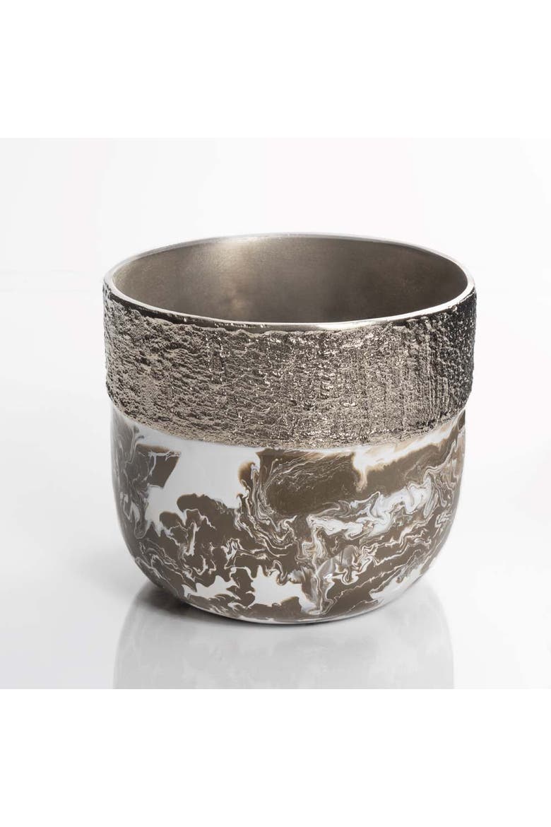 Dansbury Cache Pot, Alternate, color, Silver