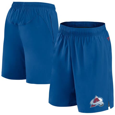 Men's Fanatics Branded  Blue Colorado Avalanche Authentic Pro Tech Shorts