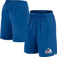 FANATICS Men's Fanatics Branded  Blue Colorado Avalanche Authentic Pro Tech Shorts