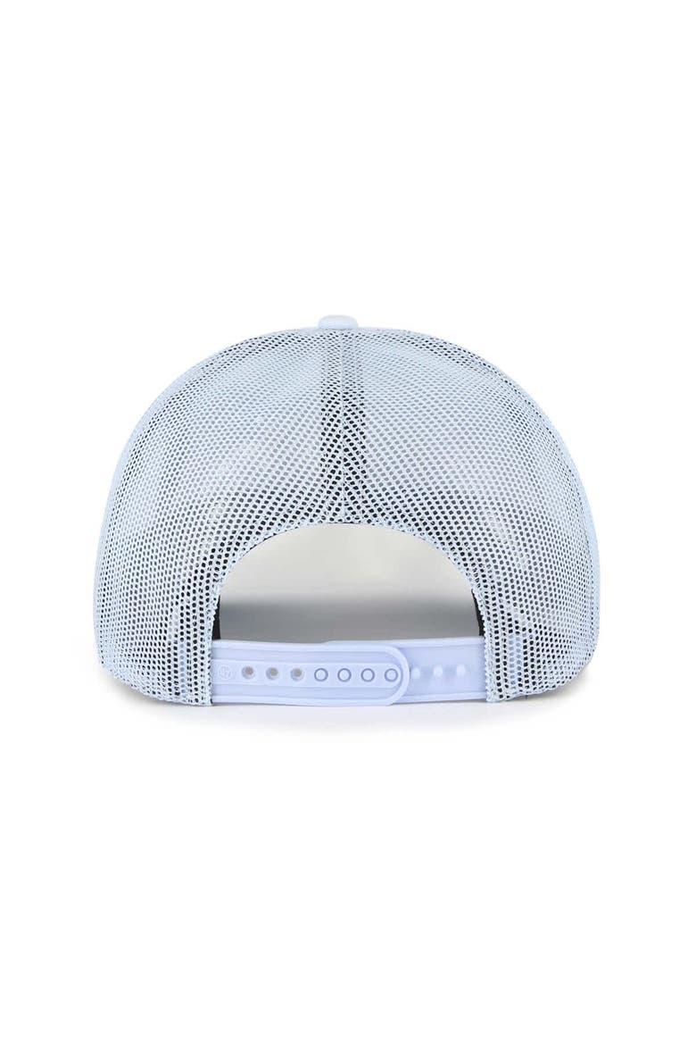 Men's '47 Light Blue Chicago White Sox Foundation Script Hitch Adjustable Trucker Hat, Alternate, color, Light Blue