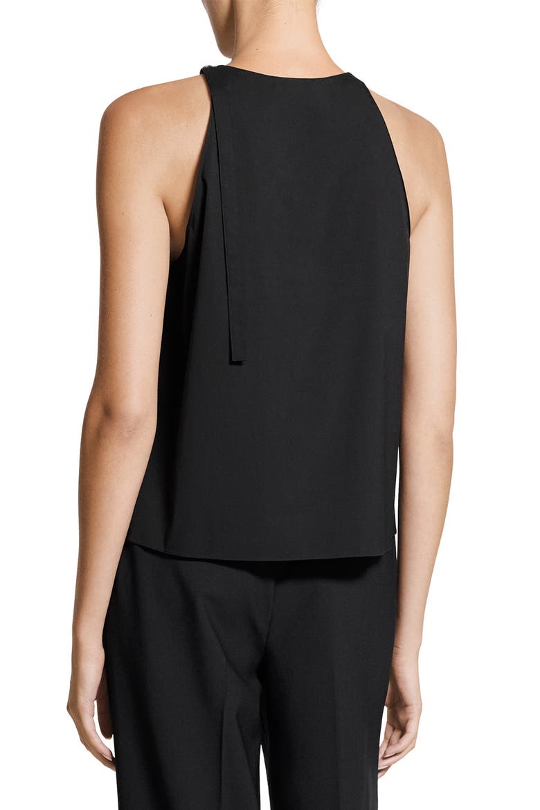 Buckle '90s Cotton Blend Tank, Alternate, color, BLACK