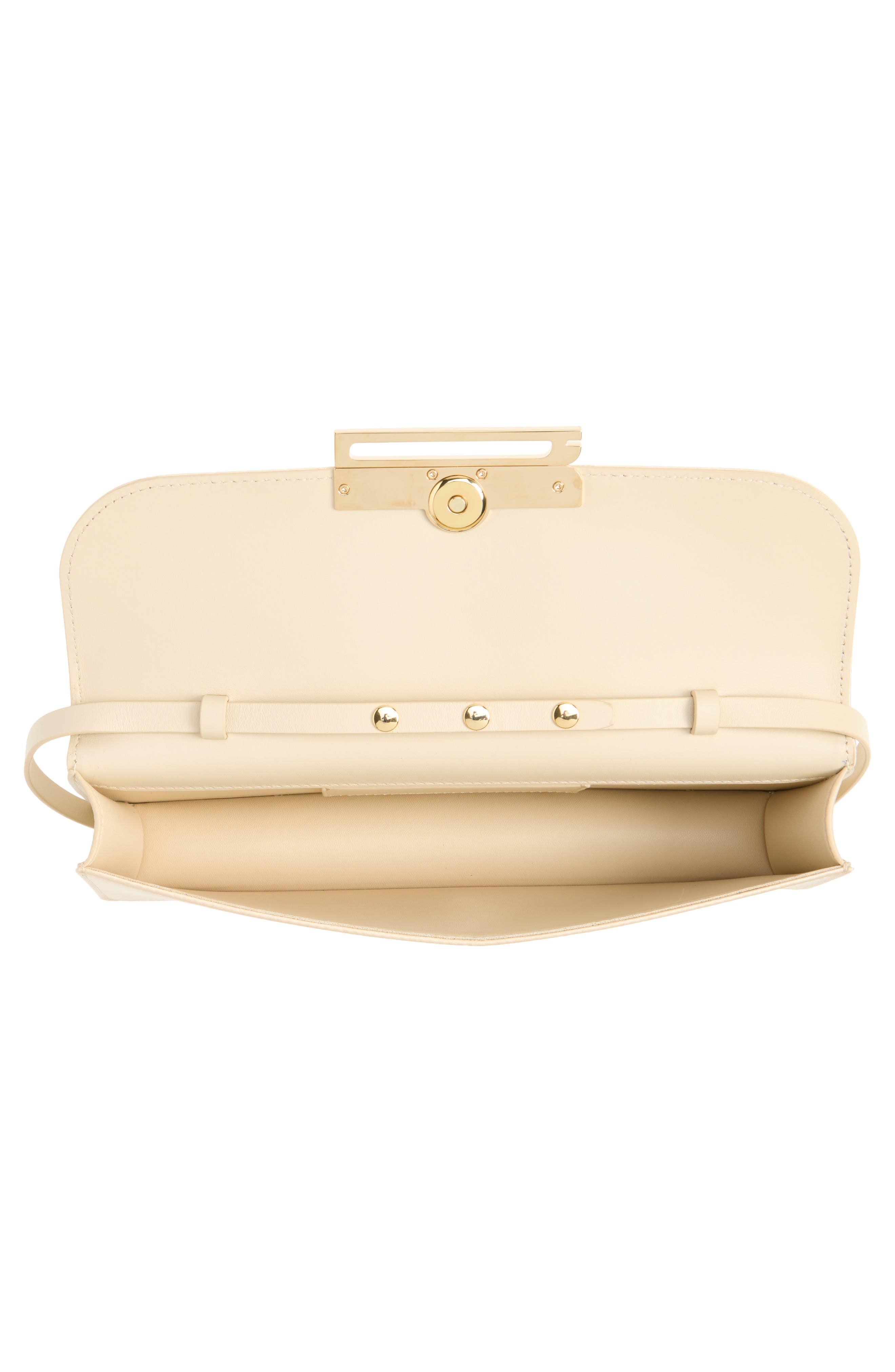 Dorian East/West Clutch, Alternate, color, CHAMPAGNE