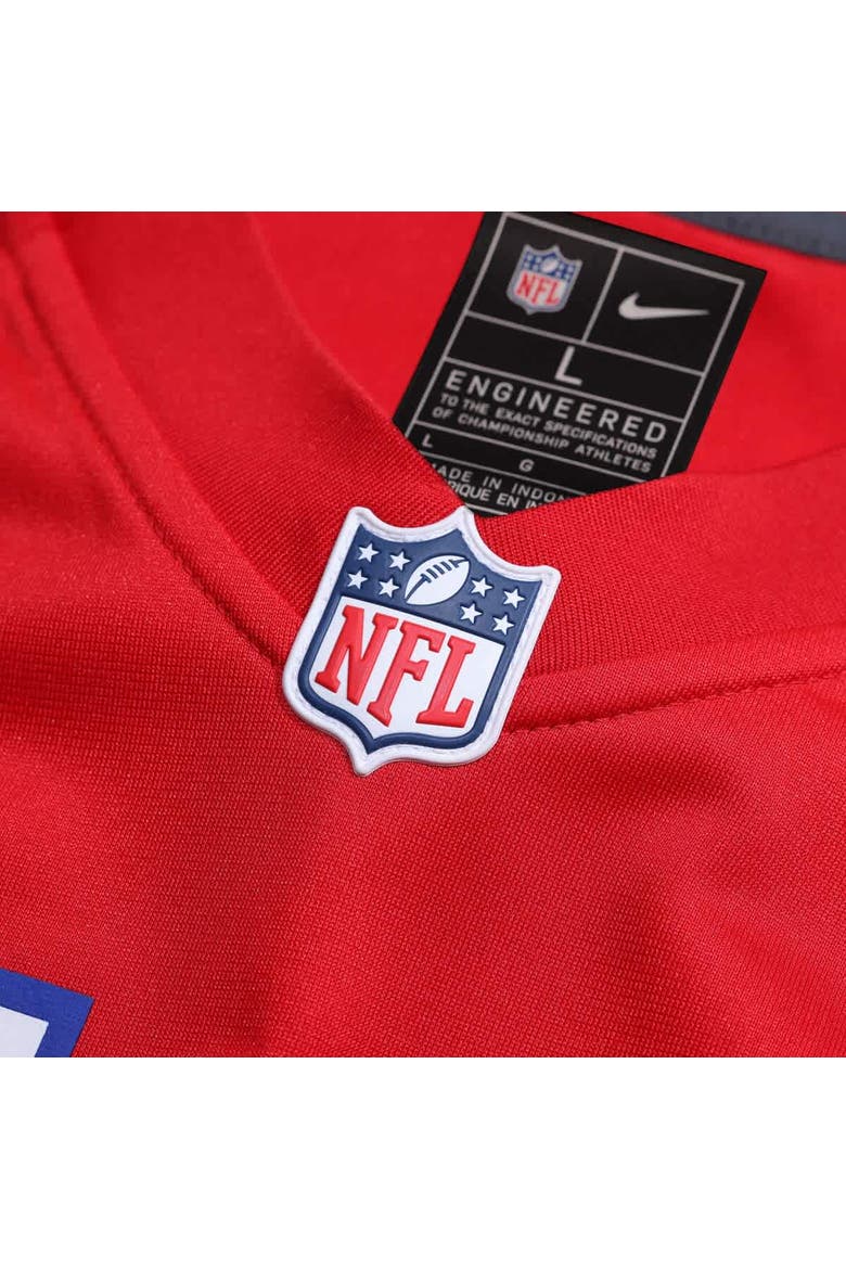 Men's Nike Drake Maye Red New England Patriots  Player Game Jersey, Alternate, color, Red