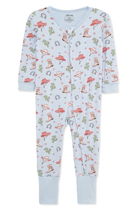 Kids' Cowgirl One-Piece Pajamas