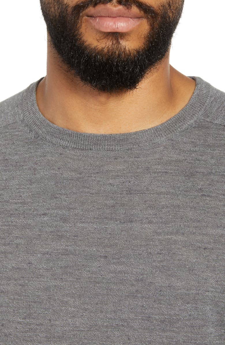 J.Crew Cotton Blend Crewneck Sweater, Alternate, color, 