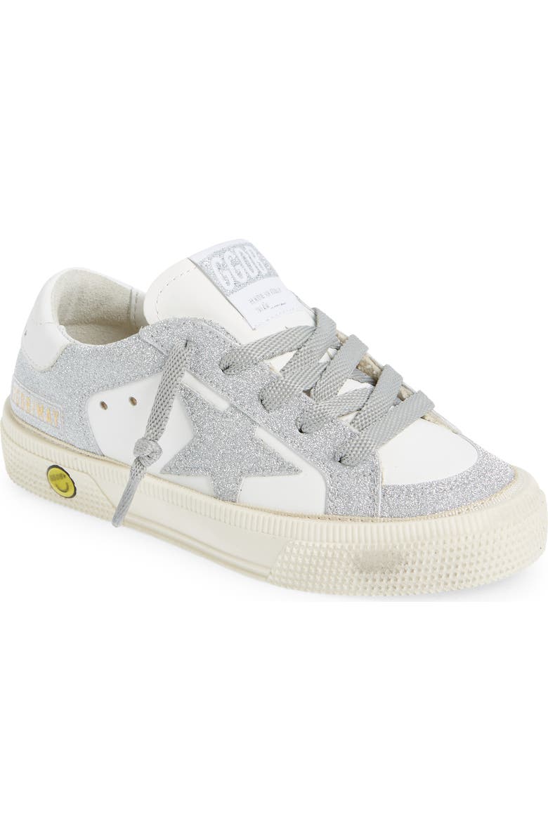 Golden Goose Kids' May Glitter Low Top Sneaker, Main, color,