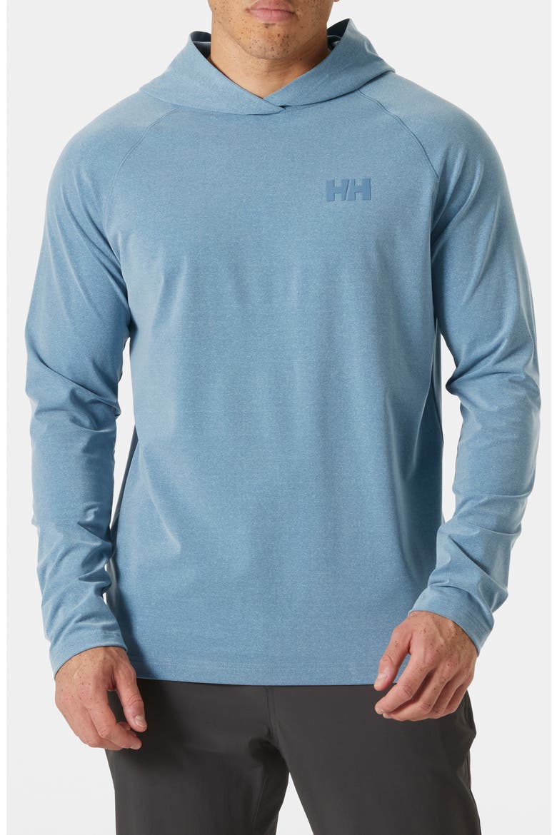 Tyri Pullover Hoodie, Main, color, 601 WASHED NAVY MELANGE