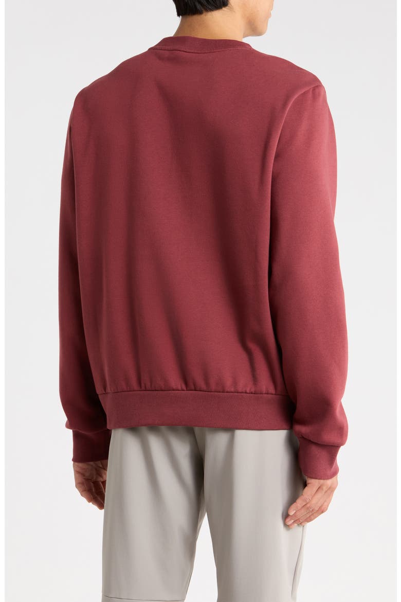 Evolution Simple Dome Sweatshirt, Alternate, color, SUMAC