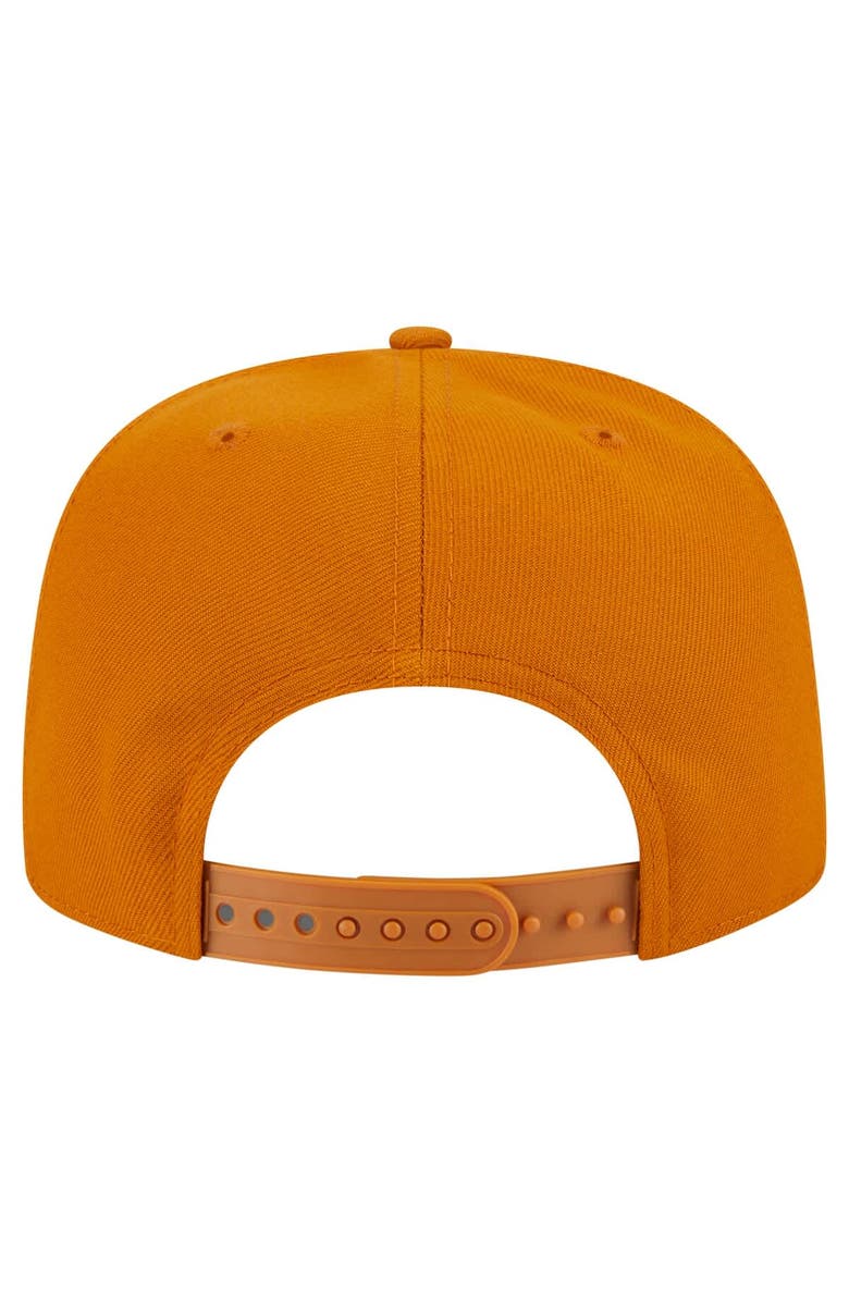 New Era Men's New Era Brown San Francisco 49ers Color Pack A-Frame 9FIFTY Snapback Hat, Alternate, color,