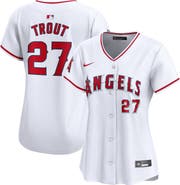 Nike Women's Nike Mike Trout White Los Angeles Angels Home Limited Player Jersey