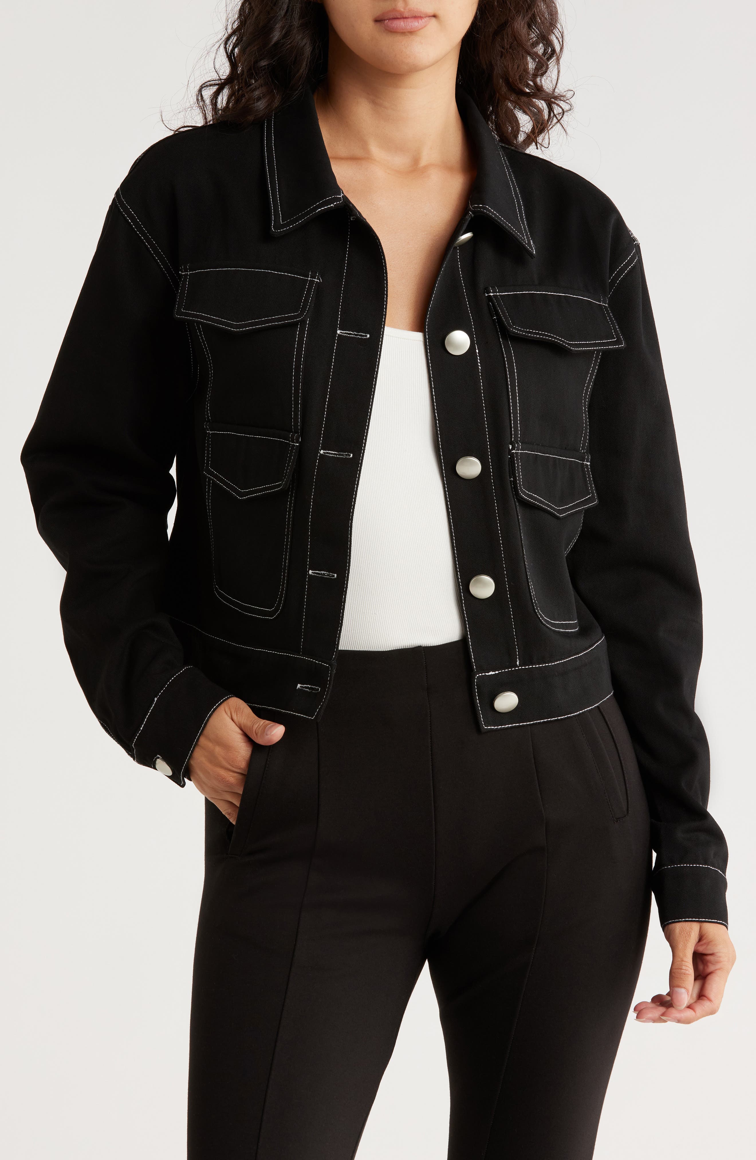 AREA STARS Topstitch Mod Barn Jacket