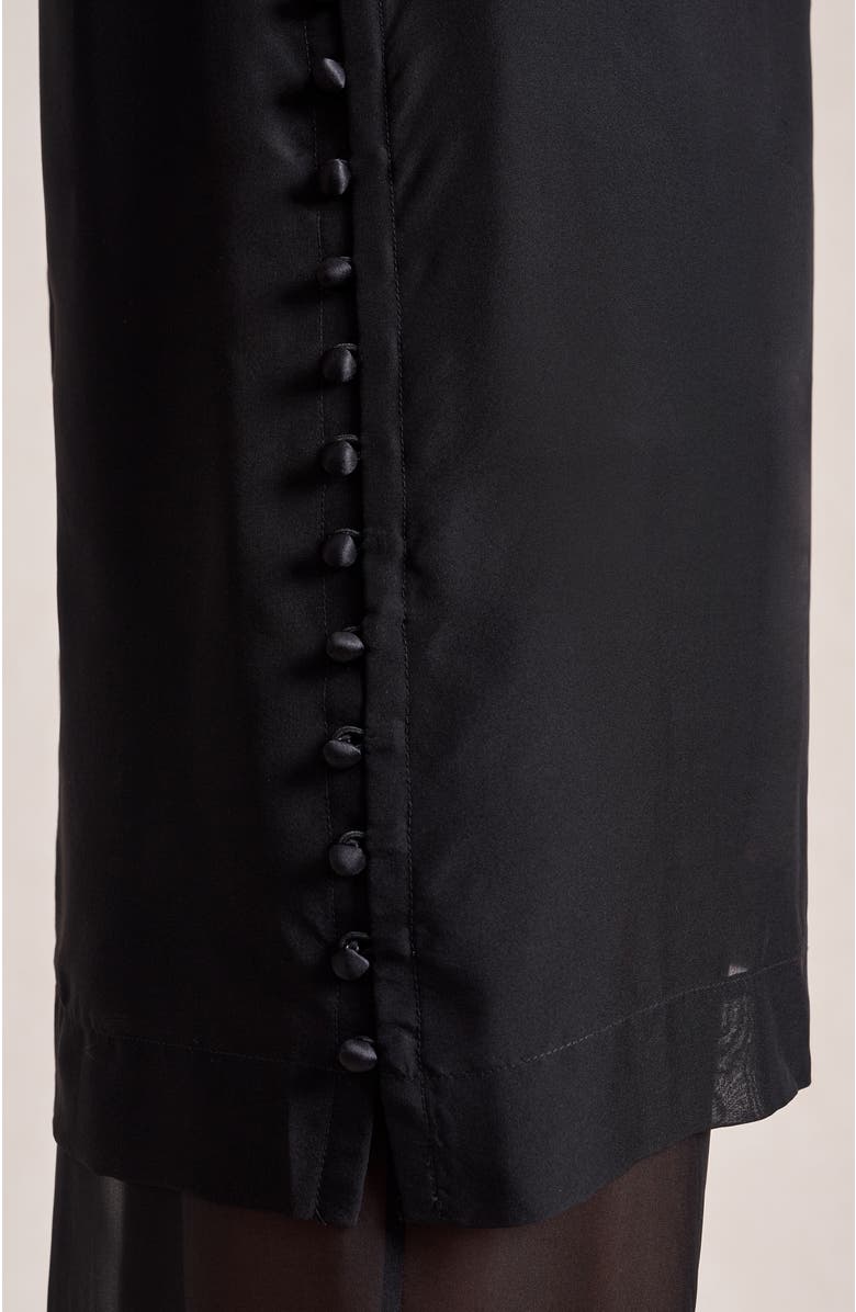 La Ligne Ayla Top, Alternate, color, Black