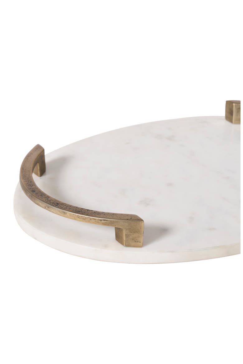 Marble Decorative Tray, Alternate, color, WHITE