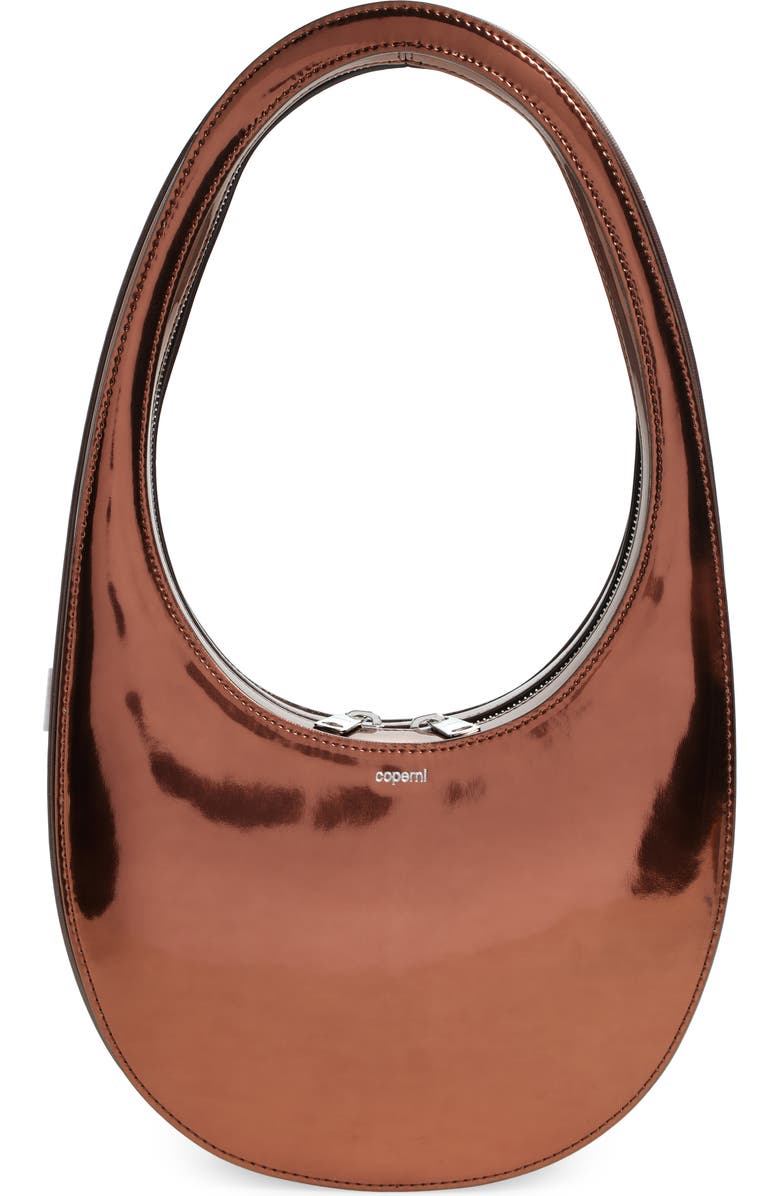 Coperni Swipe Metallic Top Handle Bag, Main, color,