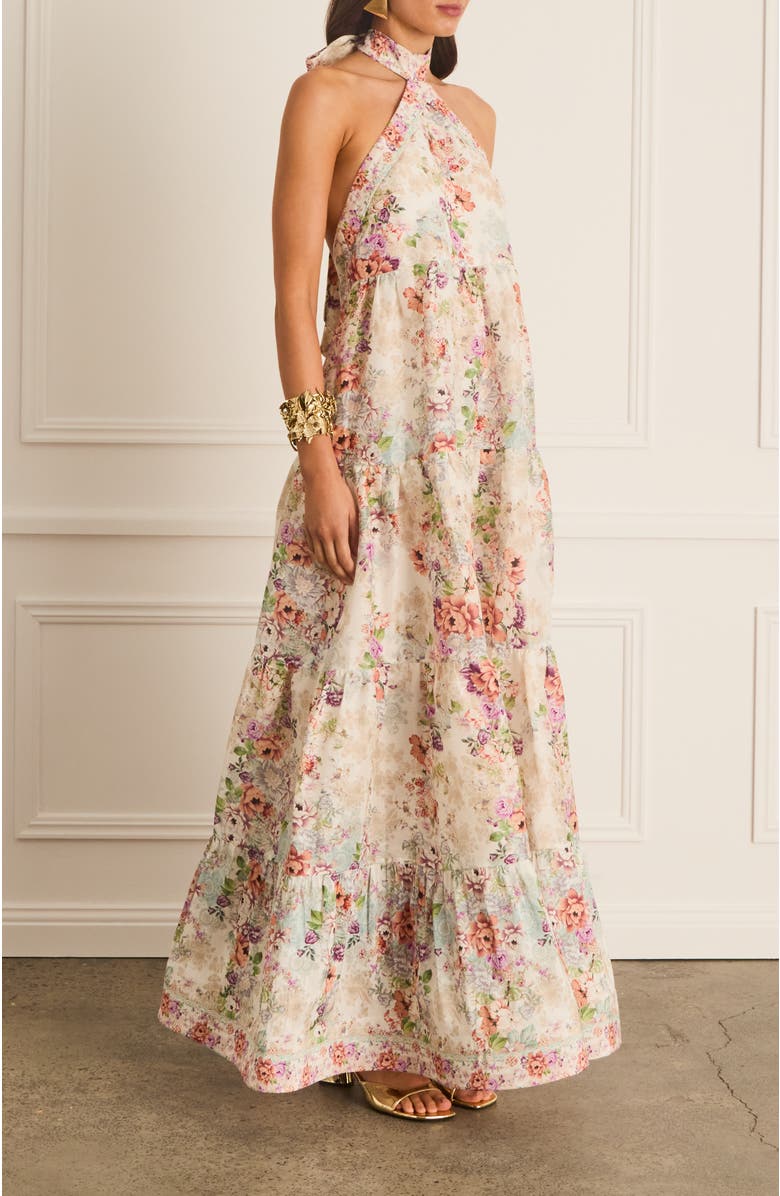 Aqua Blu Dianthus Evelyn Maxi Dress, Alternate, color,