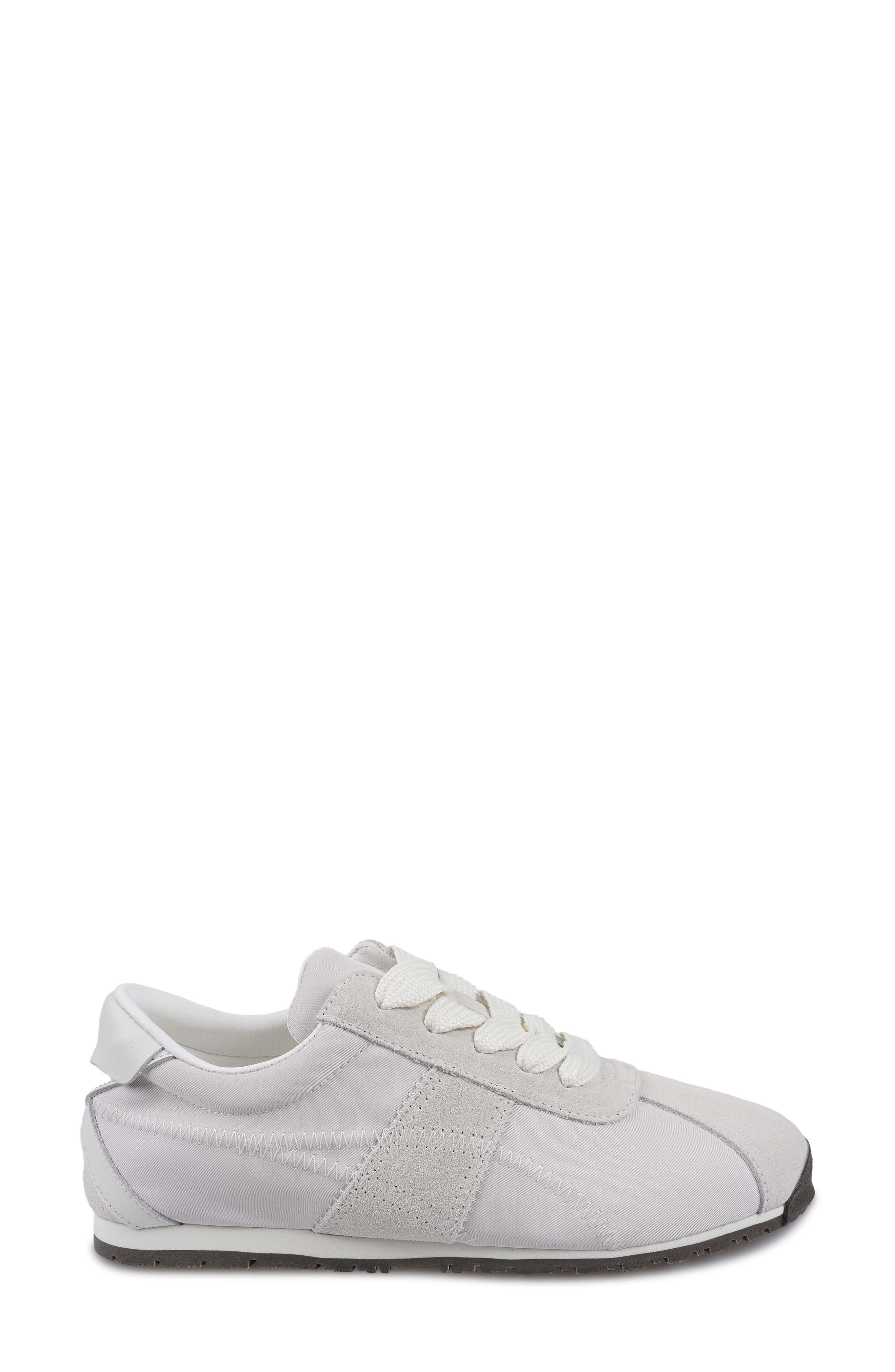 Sneaker, Alternate, color, OFF WHITE SUEDE