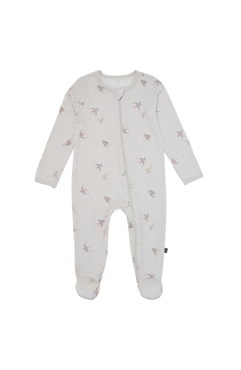 Modern Moments<sup>™</sup> by Gerber Sparrows Sleep 'N Play With Mittens, Alternate, color, Sparrows