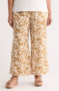 INDUSTRY REPUBLIC CLOTHING Wide Leg Printed Pants