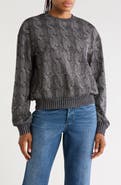 7 For All Mankind Luxweave Knit Crewneck Sweatshirt