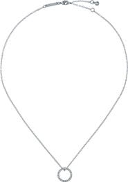 Ted Baker Heri Crystal Hoop Pendant Necklace