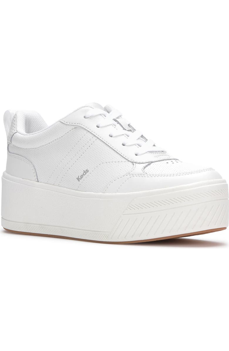 Keds<sup>®</sup> Skyler Platform Sneaker, Main, color, Keds White