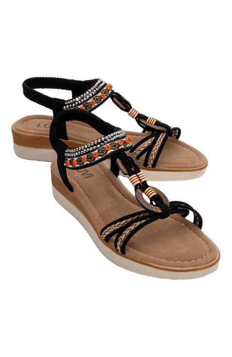 CHER Braided Strap Sandal (Women)