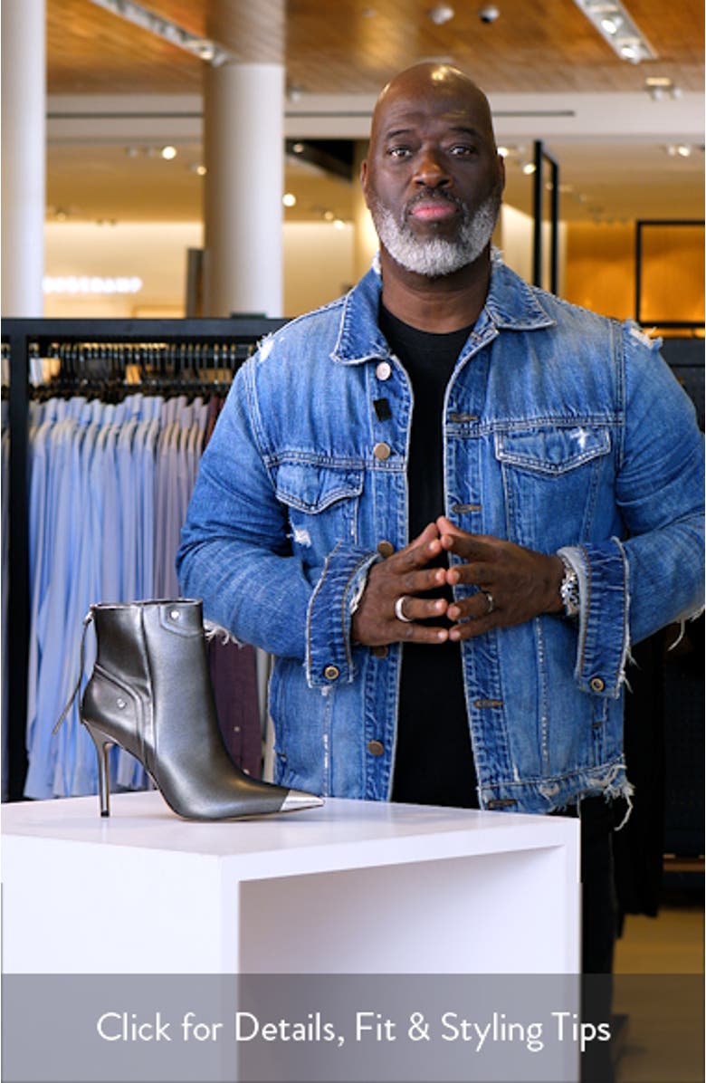 Nilita Pointed Cap Toe Bootie, sales video thumbnail