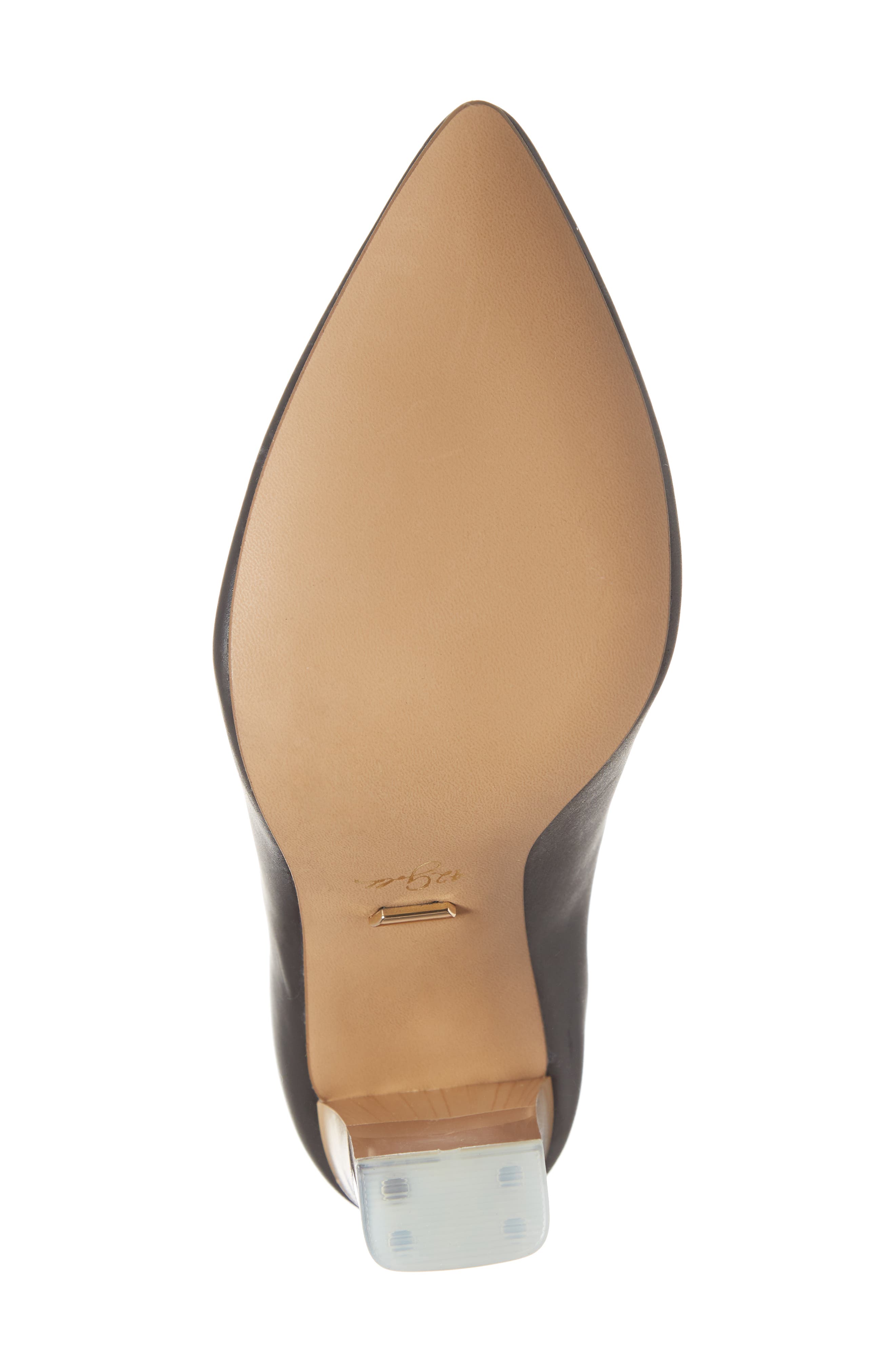 Kisses Bootie, Alternate, color, BLACK LEATHER
