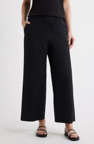 Eileen Fisher Ankle Wide Leg Pants