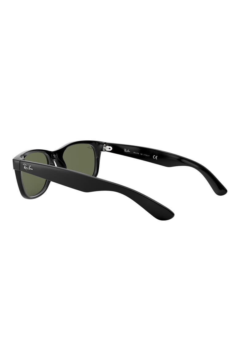 Wayfarer 58mm Rectangular Sunglasses, Alternate, color, MATTE BLACK