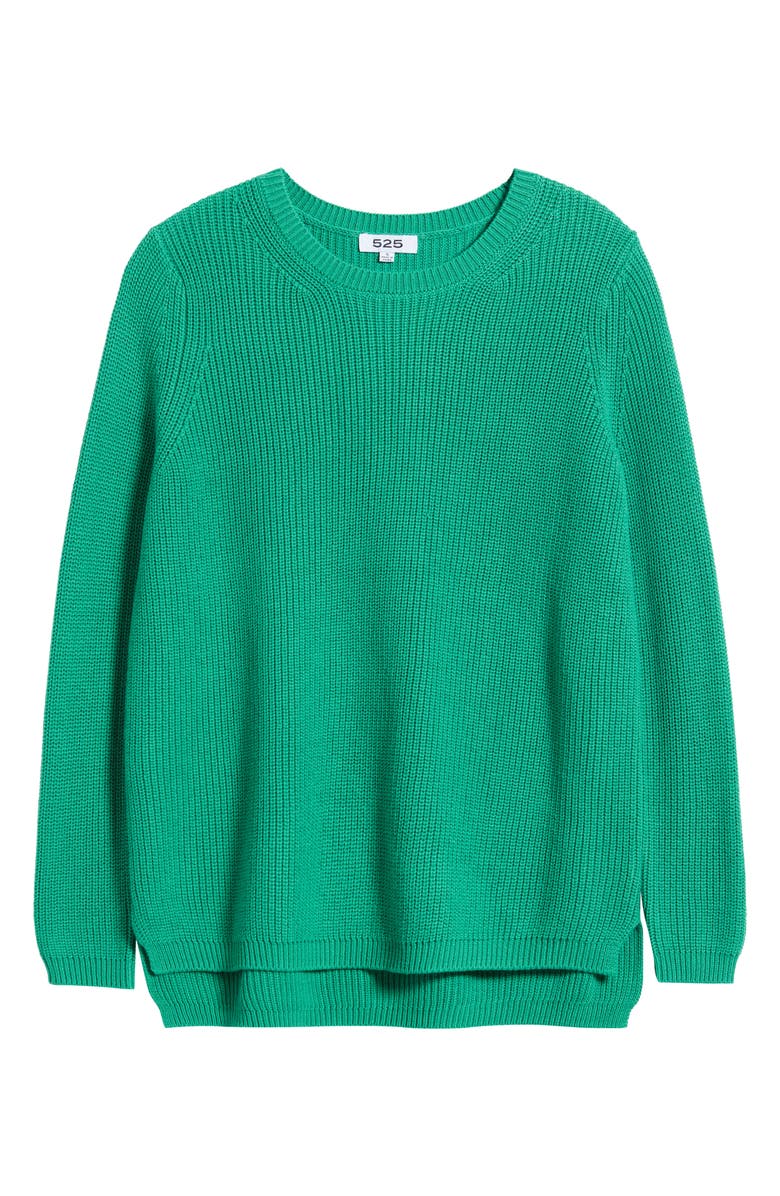525 America Emma High-Low Sweater, Alternate, color, Ivy Green