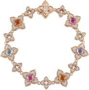 Roberto Coin Venetian Princess Carnival Diamond & Mixed Jewels Bracelet