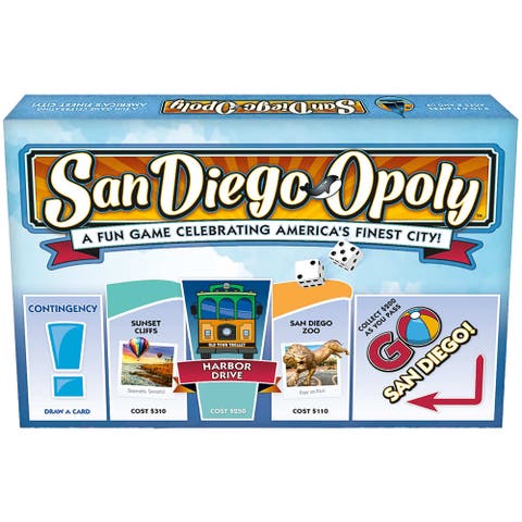 San Diego Opoly Board Game