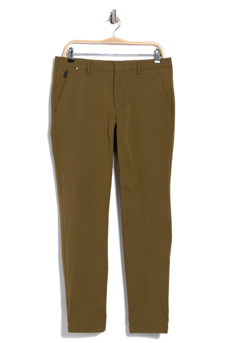 Kaito Straight Leg Pants, Main, color, DARK GREEN