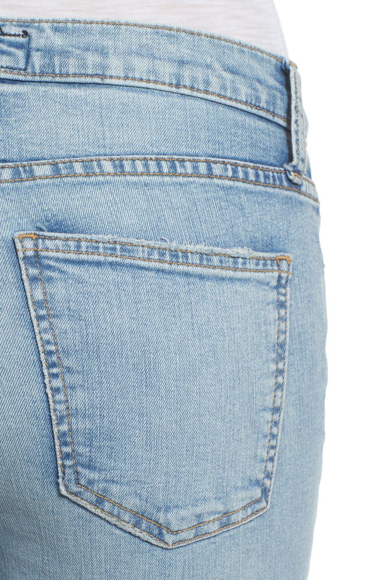 Current/Elliott The Stiletto High Waist Ankle Skinny Jeans, Alternate, color, 