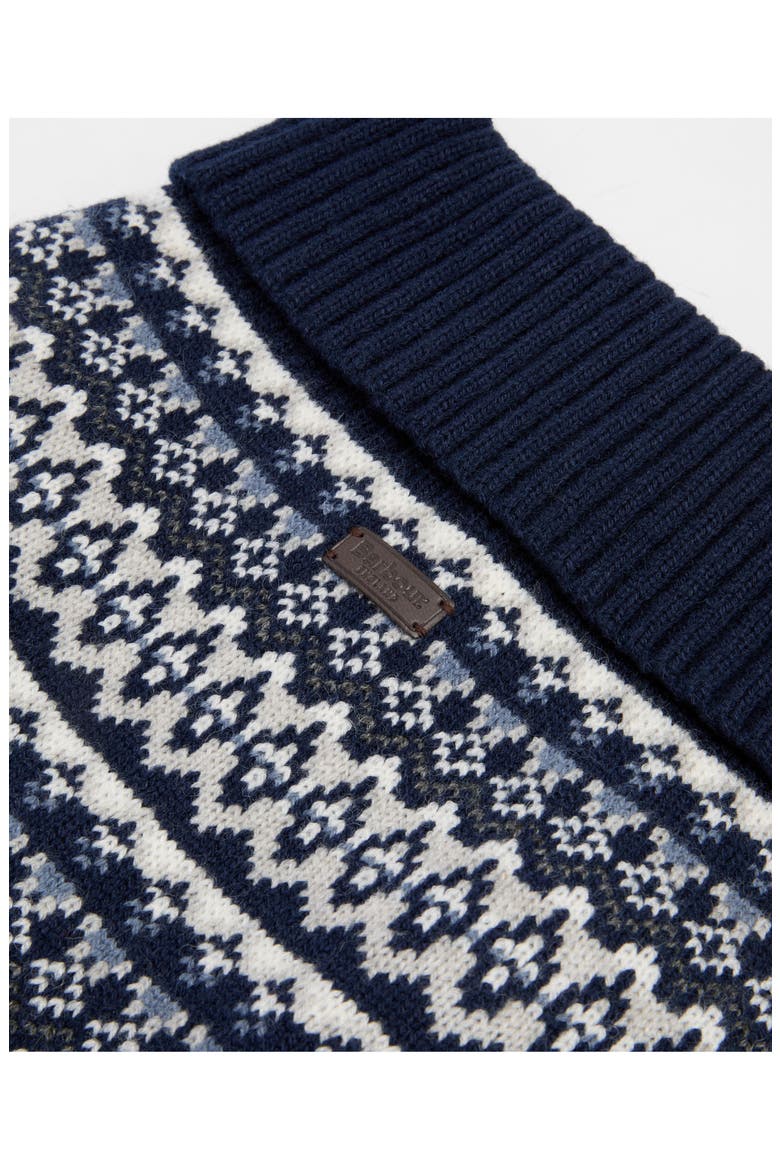 Marlow Fair Isle Dog Sweater, Alternate, color, NAVY