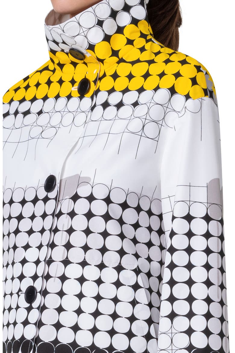 Skyscraper Techno Taffeta Jacket, Alternate, color, CREAM-TIN-YELLOW