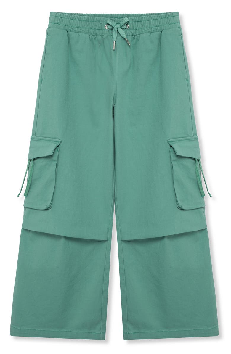 Truce Kids' Wide Leg Drawstring Cargo Pants, Main, color, 
