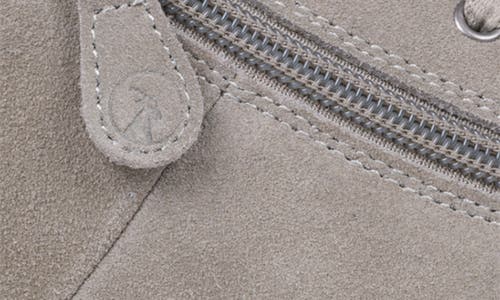 Billy Footwear Comfort Plush Zip Around Sneaker In Gray