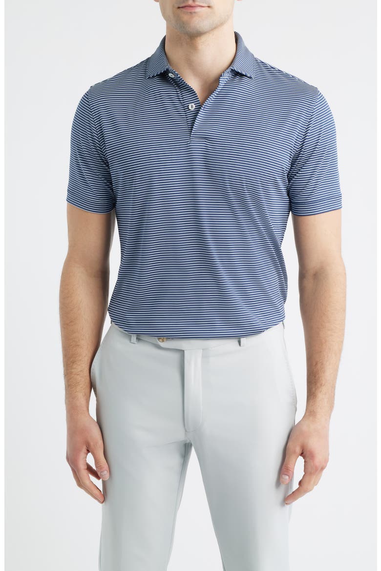 Crown Crafted Ballad Performance Polo, Main, color, NAVY