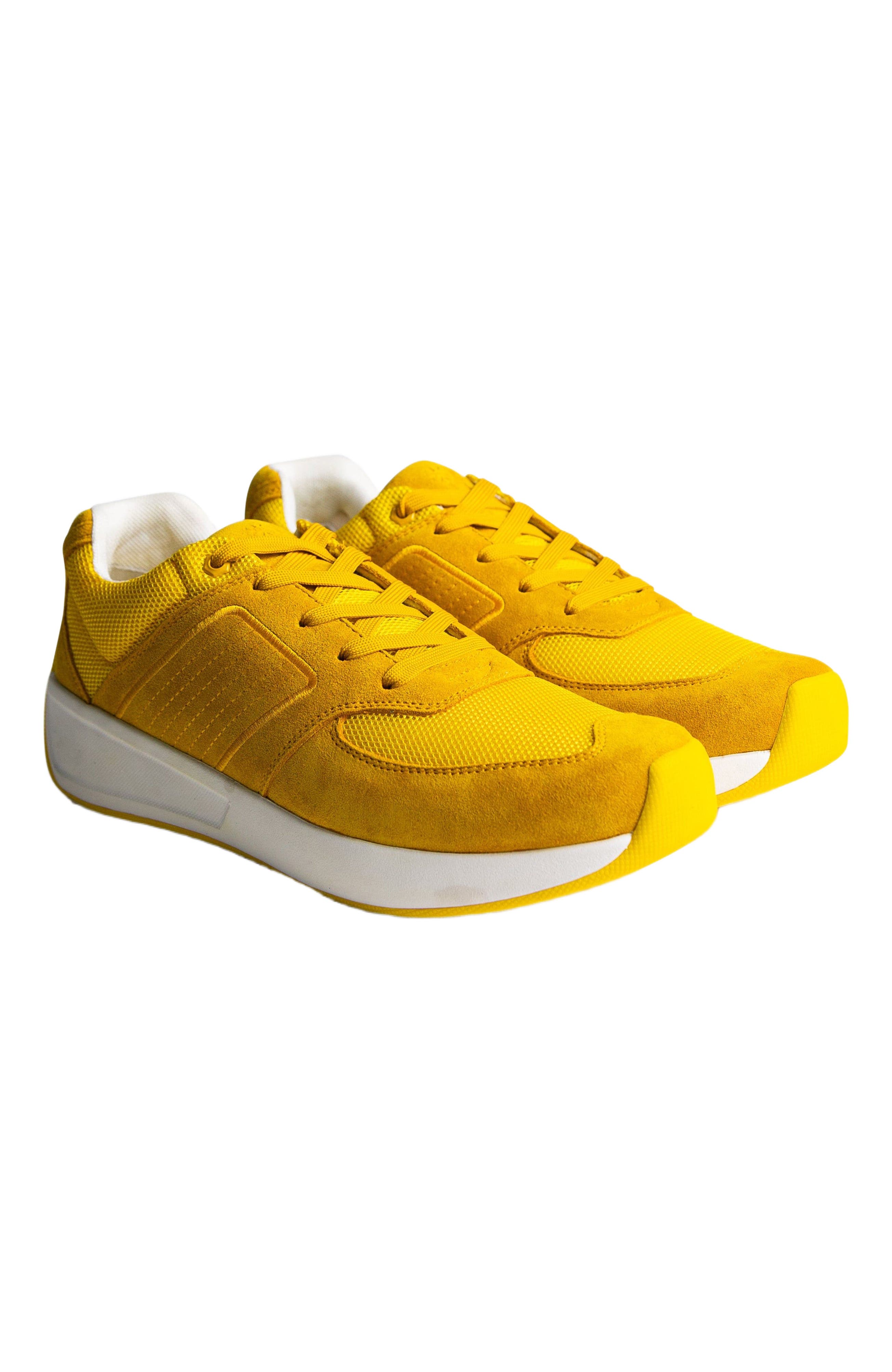 Freshy Brites Plus Women's Sneaker, Alternate, color, Sunset Yellow