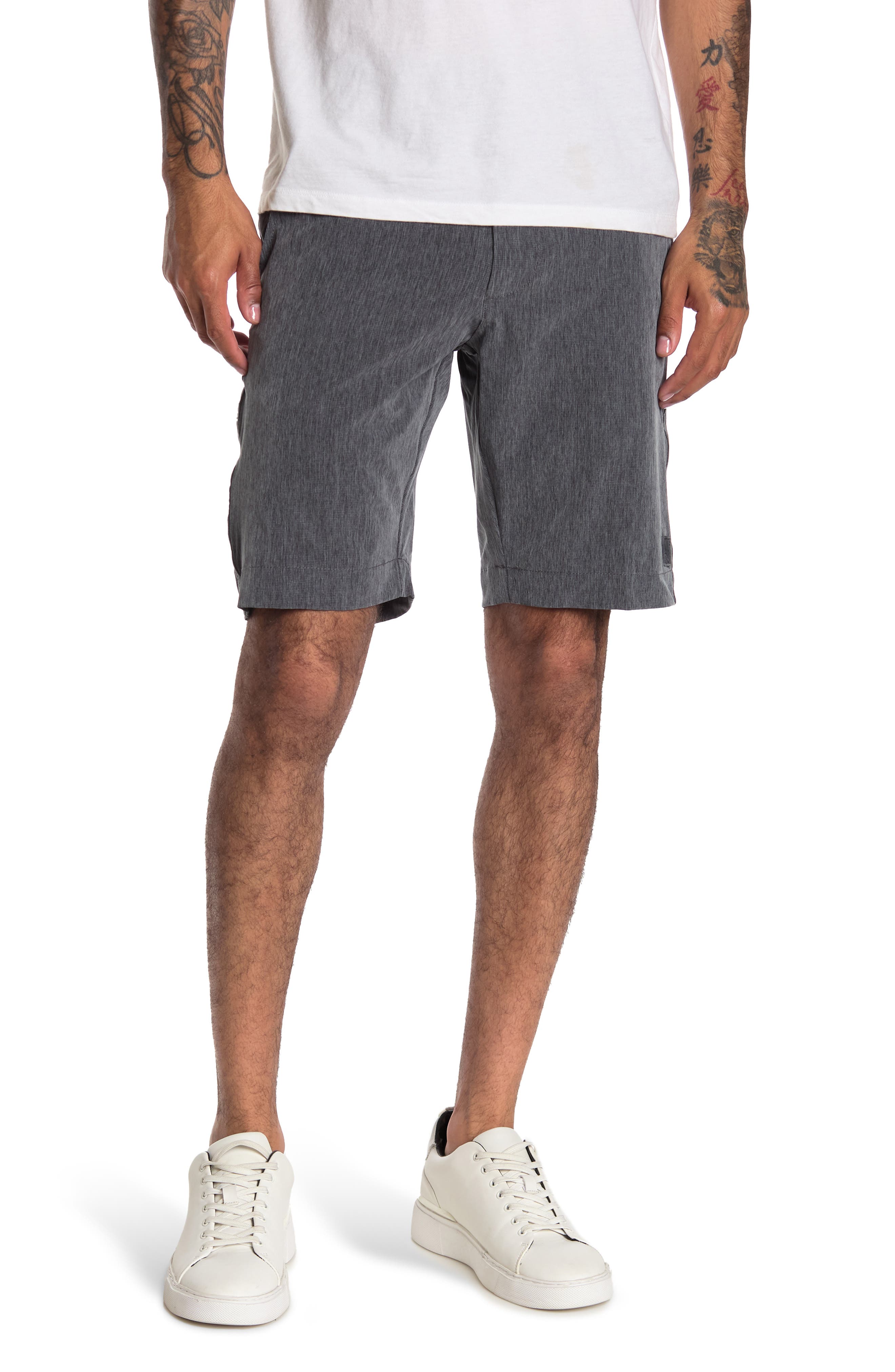 Vintage 1946 Micro Graph Patterned Golf Shorts