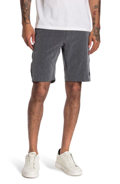 Micro Graph Patterned Golf Shorts