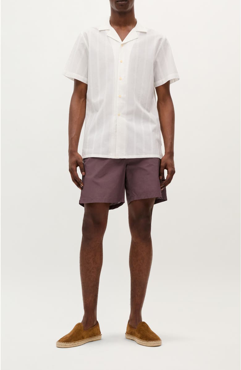 Scalpers Short Delave Swimsuit, Alternate, color, Burgundy