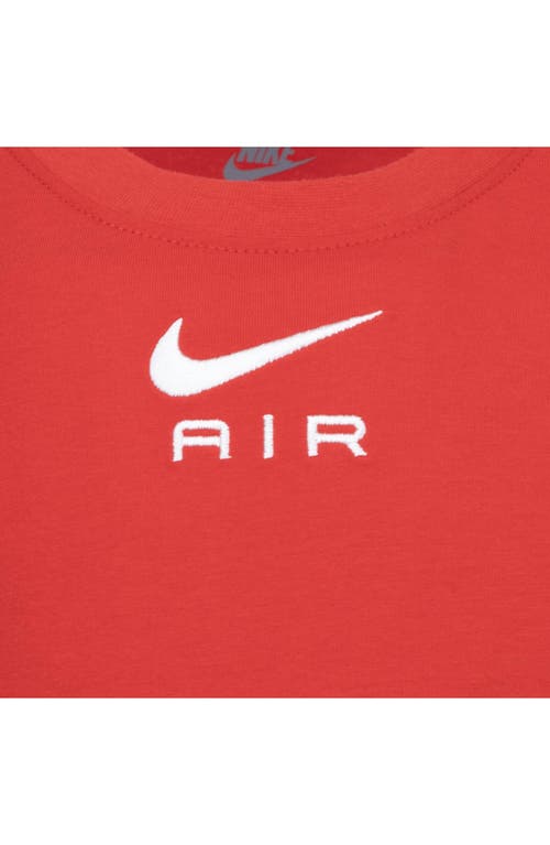 Nike Logo-embroidered Shorts Set In Burgundy Crush